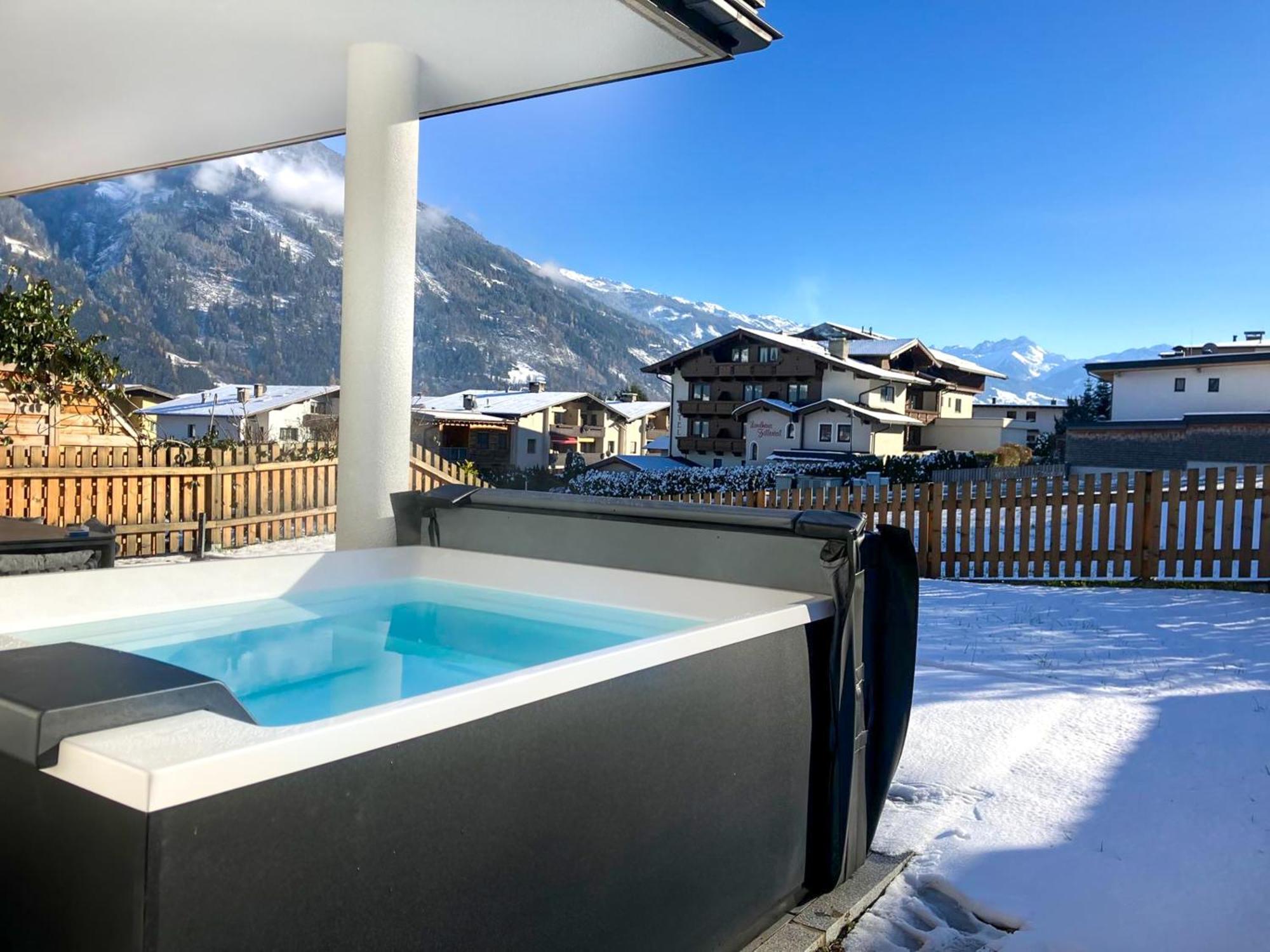 Isanora - Garden & Private Whirlpool By Alpenluxus Appartements Fügen Exteriér fotografie